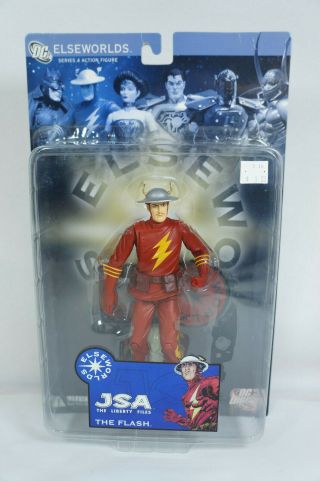 Elseworlds 4 Jsa Liberty Files The Flash 6in Action Figure Dc Direct Toys