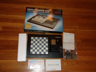 Radio Shack Chess Champion 2150 Complete 72k Program 60 - 2204a Computerized