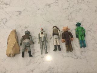 Group Of Six Vintage Star Wars Figures 2