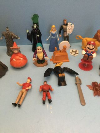 McDonalds HAPPY MEAL TOY 1996 DISNEY SLEEPING BEAUTY PRINCE PHILLIP 3 And Gang 4