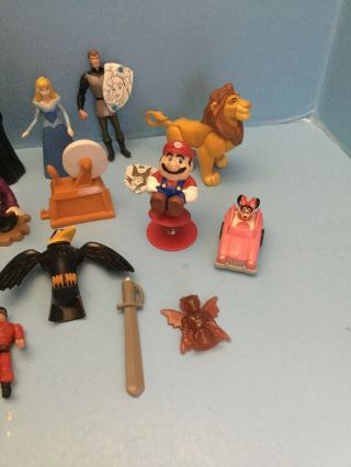 McDonalds HAPPY MEAL TOY 1996 DISNEY SLEEPING BEAUTY PRINCE PHILLIP 3 And Gang 5