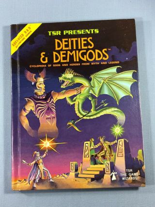 Ad&d Tsr / Deities & Demigods / Advanced Dungeons & Dragons 1980 (128 Pgs)