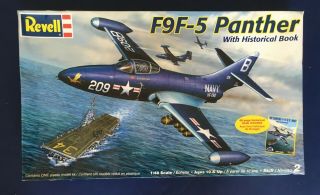Revell F9f - 5 Panther Wiith Historical Book