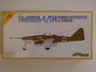 Cyber - Hobby 5567 1:48 Me262a - 1/u4 Bomber Interceptor W/engine