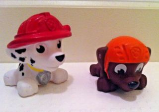 Paw Patrol Pup Set of 6 Bath Squirter Toys/Marshal,  Zuma/Rubble/Chase/Rocky/Skye 3
