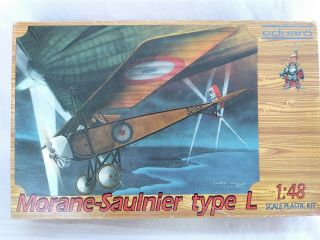 Eduard 8007 Morane Saulnier Type L - 1/48 Scale Kit - Started - Looks Complete