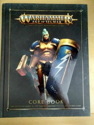 Warhammer Age Of Sigmar 2nd Edition Core Rule Book Aos Hardcover