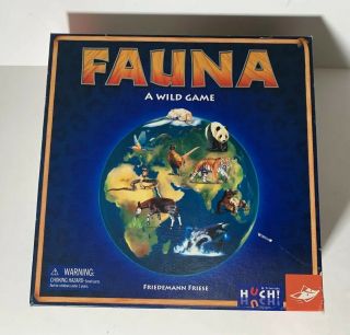 Foxmind Fauna: A Wild Game By Friedemann Friese,  2010,  Out Of Print,  Complete