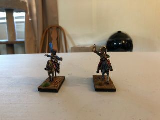 28mm Napoleonic French General Antoine Charles Louis De Lasalle W/adc
