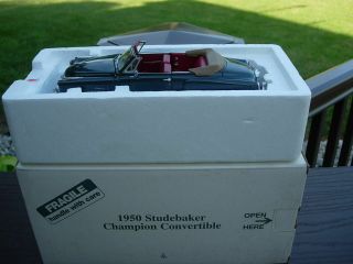 Danbury 1/24th Scale 1950 Studebaker Champion Convertible - BOX - VERY VERY NIC 2