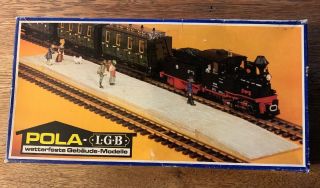 Pola Lgb 909 G - Scale Supplementary Platform (6) Pc,  Overall 1190 X 170 X 20 Mm