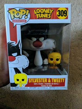 Funko Pop Animation: Looney Tunes - Sylvester & Tweety Vinyl Figure 309
