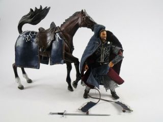 Lord Of The Rings Toybiz Aragorn Horse And Rider Return Of The King