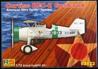 1/72 Rs Models Curtiss Bfc - 2 Goshawk U.  S.  Navy Fighter