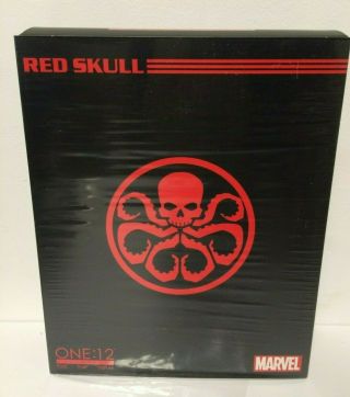 Authentic Mezco One:12 Collective Red Skull - Marvel 6in Action Figure