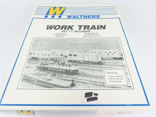 Ho Scale Walthers 932 - 85 Sp Southern Pacific Work Train Set 1 6 - Car Kit Set