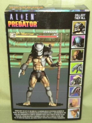 Warrior Predator 7 " Scale Action Figure Neca Arcade Alien Vs.  Predator Avp