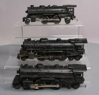 Lionel O Gauge Postwar Steam Locomotives: 246,  1655 & 2026 [3]