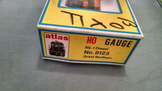 HO Scale Atlas Kato 8123 GN Great Northern RS - 1 Diesel Locomotive 183 2