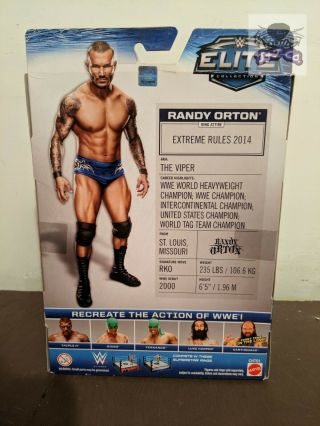 WWE Mattel Elite 35 Randy Orton MOC RKO Evolution 2