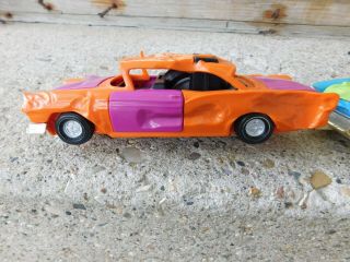 1970 KENNER SSP SMASH UP DERBY CARS WITH 2 RIP CORDS 3