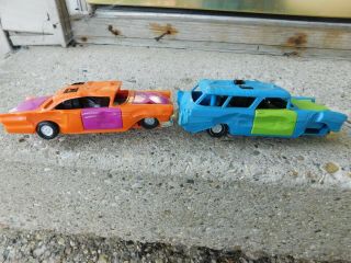 1970 KENNER SSP SMASH UP DERBY CARS WITH 2 RIP CORDS 6