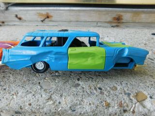 1970 KENNER SSP SMASH UP DERBY CARS WITH 2 RIP CORDS 7