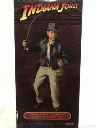 Sideshow Exclusive Indiana Jones 12 " Sixth Scale Figure Raiders Of The Lost Ark
