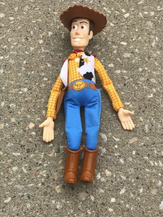 Toy Story’s Woody 10” Doll 1995 Disney/pixar Premium From Burger King Of Same Yr