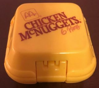 Vintage 1990 Mcdonalds Happy Meal Toy Dinosaur Changeable Transformer Mini Toy