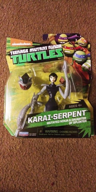 2014 Teenage Mutant Ninja Turtles Karai Serpent Figure Ninja Splinter 