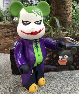 Bearbrick 400 The Joker Be@rbrick Batman The Dark Knight Dc Comic Action Figure