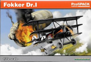 Eduard Profipack Edition Fokker Dr.  I In 1/72 7039 St