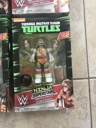 Teenage Mutant Ninja Turtles Tmnt 25th Anniversary WWE Stars 4
