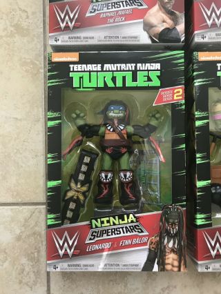 Teenage Mutant Ninja Turtles Tmnt 25th Anniversary WWE Stars 5