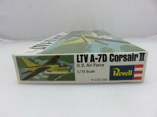 Revell USAF LTV A - 7D CORSAIR II 1/72 Scale Model Kit H - 133:100 UNBUILT 5