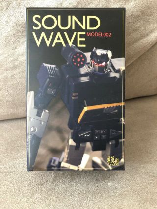 Toys Model002 Head Upgrade Kit For Transformers G1 Mp13 Masterpiece Soundwave