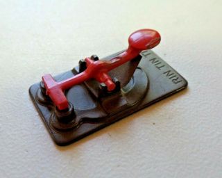 Vintage Rin Tin Tin Telegraph Morse Code Nabisco Toy Premium Advertisement 1950s
