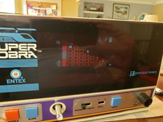 COBRA Entex 1982 Tabletop Handheld Arcade Video Game System Unit 4