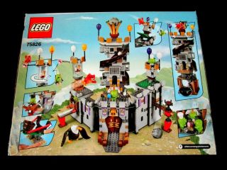 LEGO 75826 The Angry Birds Movie King Pig ' s Castle 2016 2