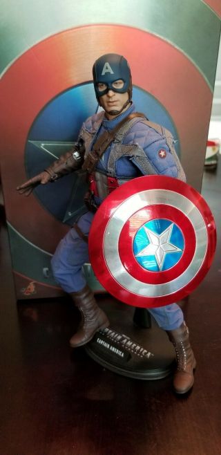 Hot Toys Mms156 Captain America The First Avenger Marvel