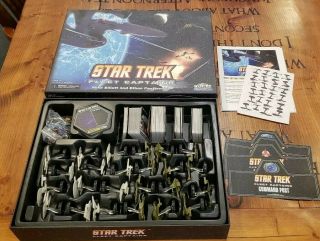 Star Trek: Fleet Captains (board Game) Wizkids Heroclix System Battles Complete