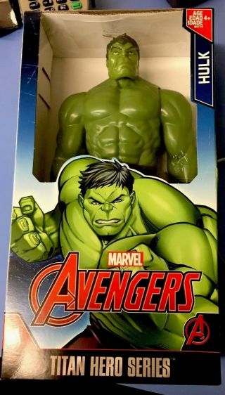 Marvel Avengers Hulk Titan Hero Series 12 " Action Figure Box