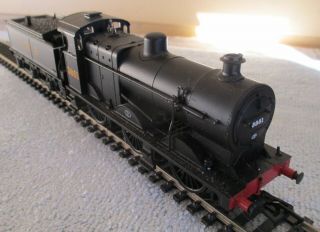 British Lms Class 4f 0 - 6 - 0 Steam Locomotive & Tender No.  3851 - Bachmann Oo