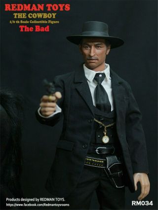 Redman Toys Lee Van Cleef The Good,  Bad,  & Ugly 1/6 Bad Cowboy RM034 USA 2