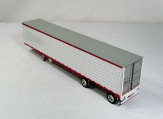 DCP 1/64 UTILITY SPREAD AXLE REEFER WHITE & RED TRAILER DIECAST PROMOTIONS 4