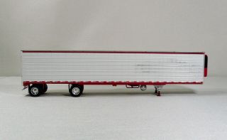 DCP 1/64 UTILITY SPREAD AXLE REEFER WHITE & RED TRAILER DIECAST PROMOTIONS 6