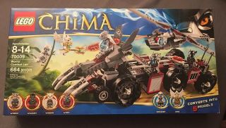 Lego 70009 Legends Of Chima Worriz 
