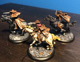 Malifaux Guild Lone Ranger Marshalls Horses M3E Wyrd Games 2
