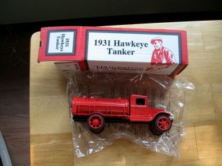 Ertl Halliburton Model Oil Well Cementing Truck Bank 1931 Hawkeye Mib Old Store